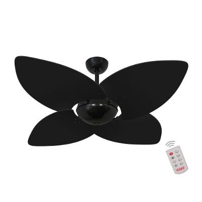 Ventilador de Teto Casa H Dormamu Nero Office 120cm 4 Pás 3 Velocidades Preto 110V
