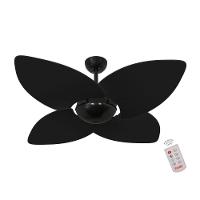 Ventilador De Teto Dormamu Nero Office 4 Pás Preto 127v Com Controle - 1