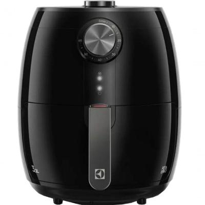 Air Fryer Fritadeira Eletrica 1400w Electrolux 3.2l Timer Preta 110V
