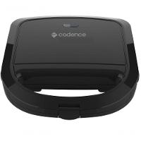 Sanduicheira Eletrica Cadence Preta 750w - Antiaderente 220V - 1