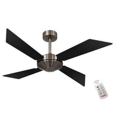 Ventilador de Teto Casa H Volare Tech New Off Bronze com Controle Remoto 220V