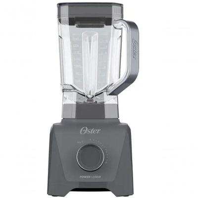 Liquidificador Oster Ultra Black Turbo 15 Velocidades 1400w Cinza 110V