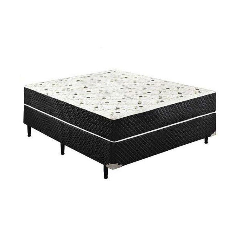 Cama Box Casal Conjugada Ortopédico (5cm) Colchão Dos Sonhos - 1