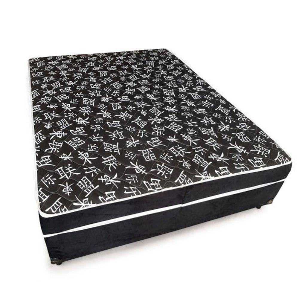 Cama Box Casal Conjugada Ortopédico (5cm) Colchão Dos Sonhos - 3
