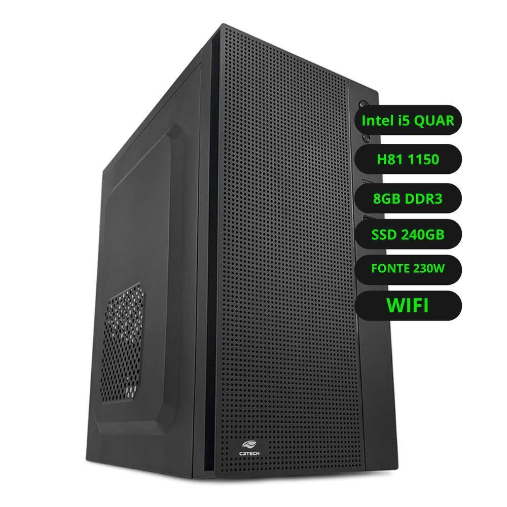 Computador Intel Core I5 Quarta Geração Ssd 240gb Ram 8gb Wifi - 1
