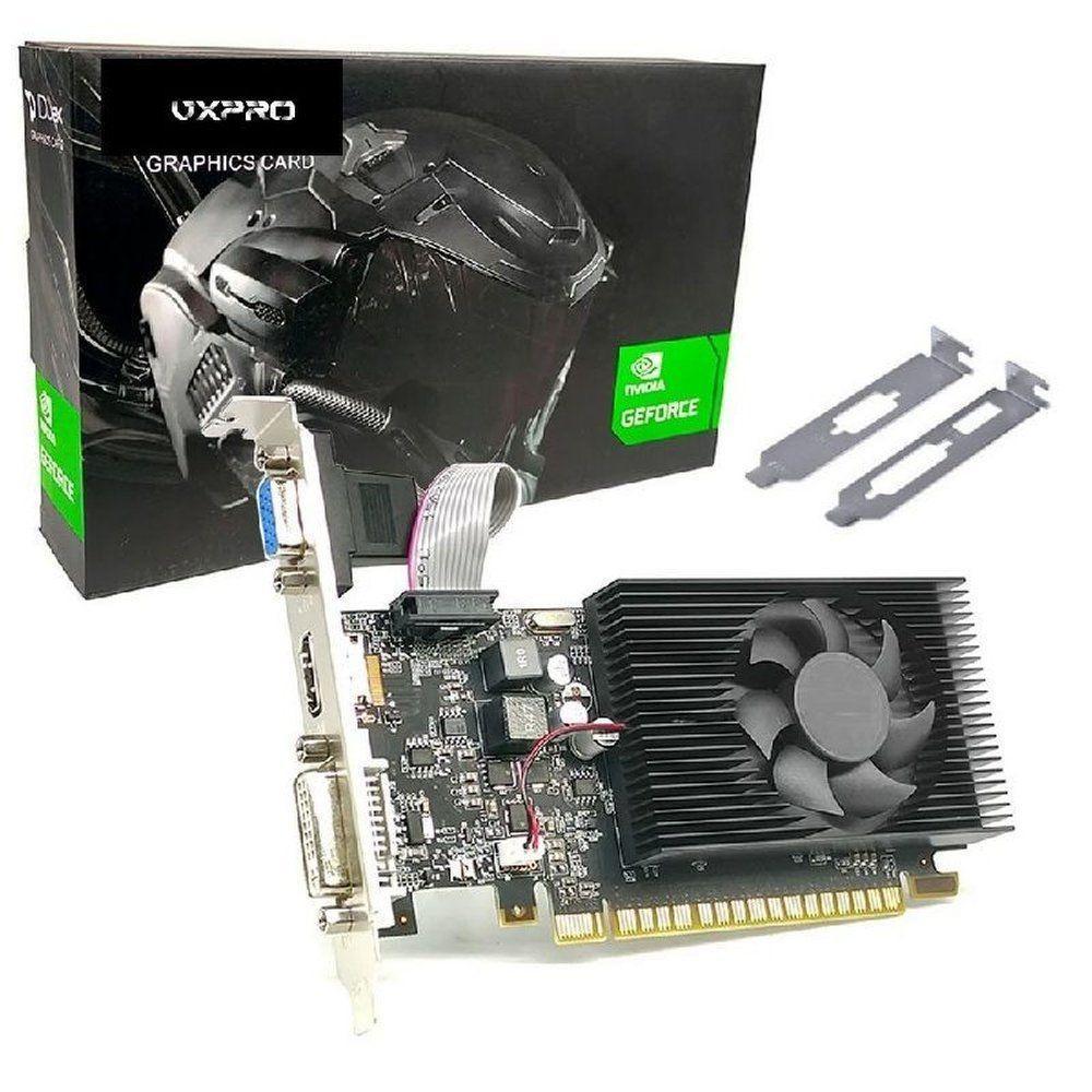 Placa De Vídeo Vxpro 4gb Nvidia Gt 730 Ddr3 Low Profile Gt730lp-4gd3-a - 1