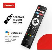 Smart TV Aiwa 43" Android Full HD Borda Ultrafina HDR10 Dolby áudio AWS-TV-50-BL-02-A Preto Bivolt - 2