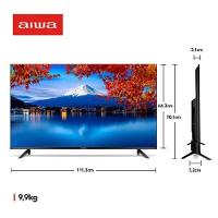 Smart TV Aiwa 50" Android 4K Borda Ultrafina HDR10 Dolby áudio AWS-TV-50-BL-02-A Preto Bivolt - 6