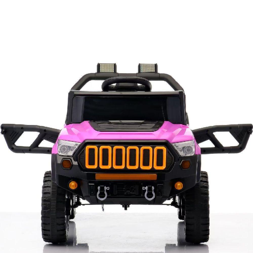Jipe Elétrico Infantil Bang Toys Titan Xr 12v Rosa - 4