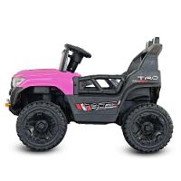 Jipe Elétrico Infantil Bang Toys Titan Xr 12v Rosa - 3