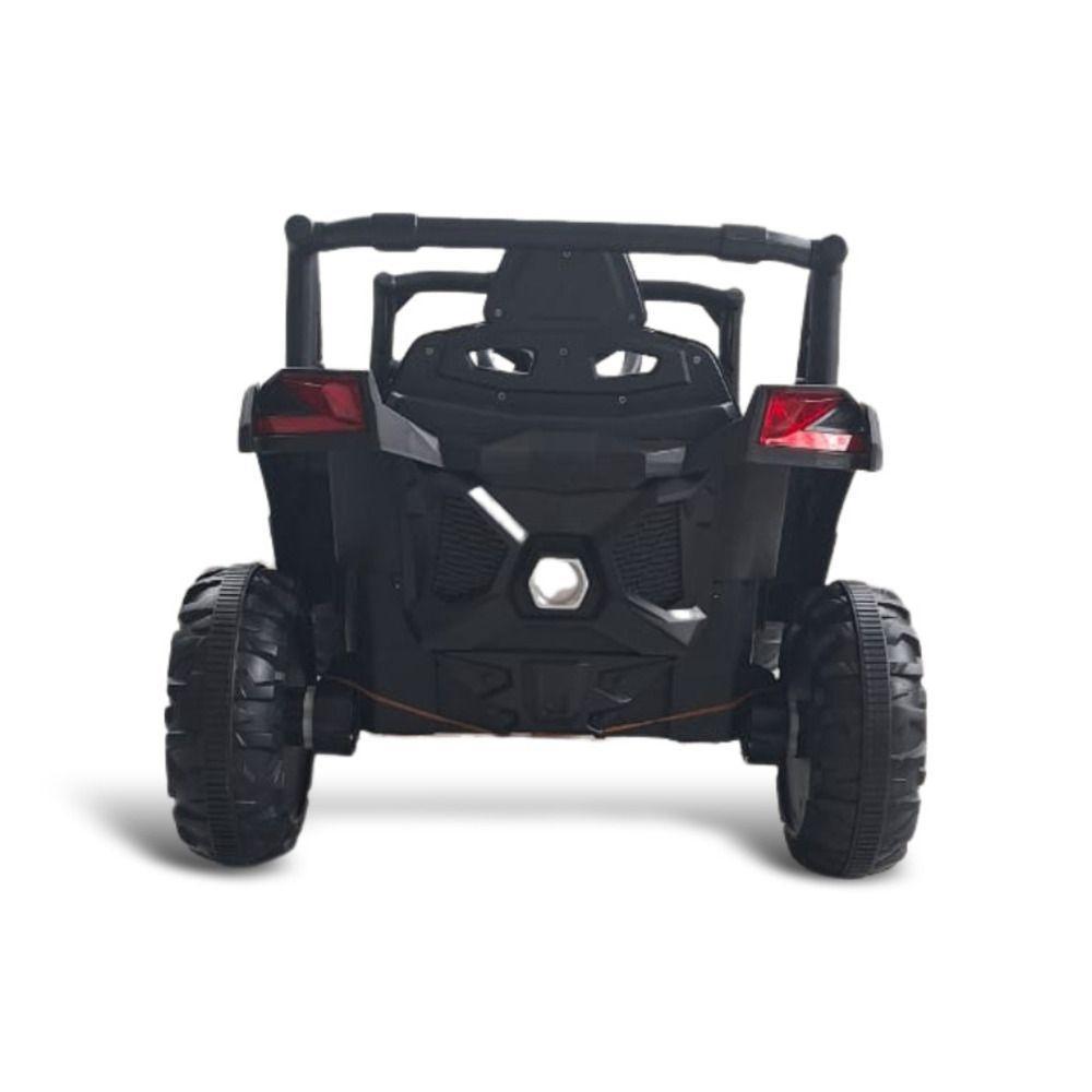 Quadriciclo Utv Elétrico Bang Toys Infantil 12v R3 Preto Com Laranja Bivolt - 4
