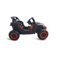 Quadriciclo Utv Elétrico Bang Toys Infantil 12v R3 Preto Com Laranja Bivolt - 3