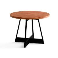 Conjunto Mesa De Cozinha átria 1594 Aço Com Tampo Madeirado 100cm E 4 Cadeiras Lou Preto Nogal Preto Grafite Carraro - 6