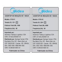 Cooktop Midea 1 Boca De Indução Portátil Even Pro 110V CYDJ11 - 6