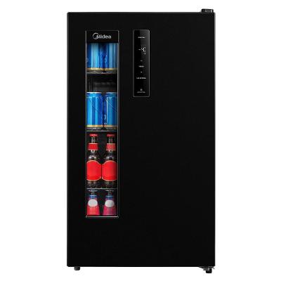 Cervejeira 82L MDRX150FGGDX01 Frost Free Vidro Duplo Painel Touch Preta 110V Midea