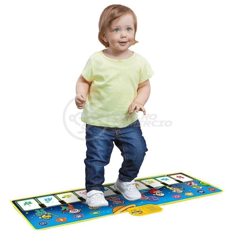 Piano Music Mat Tapete Musical Crianças Infantil Bebês Touch - 6