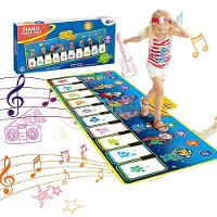 Piano Music Mat Tapete Musical Crianças Infantil Bebês Touch - 3