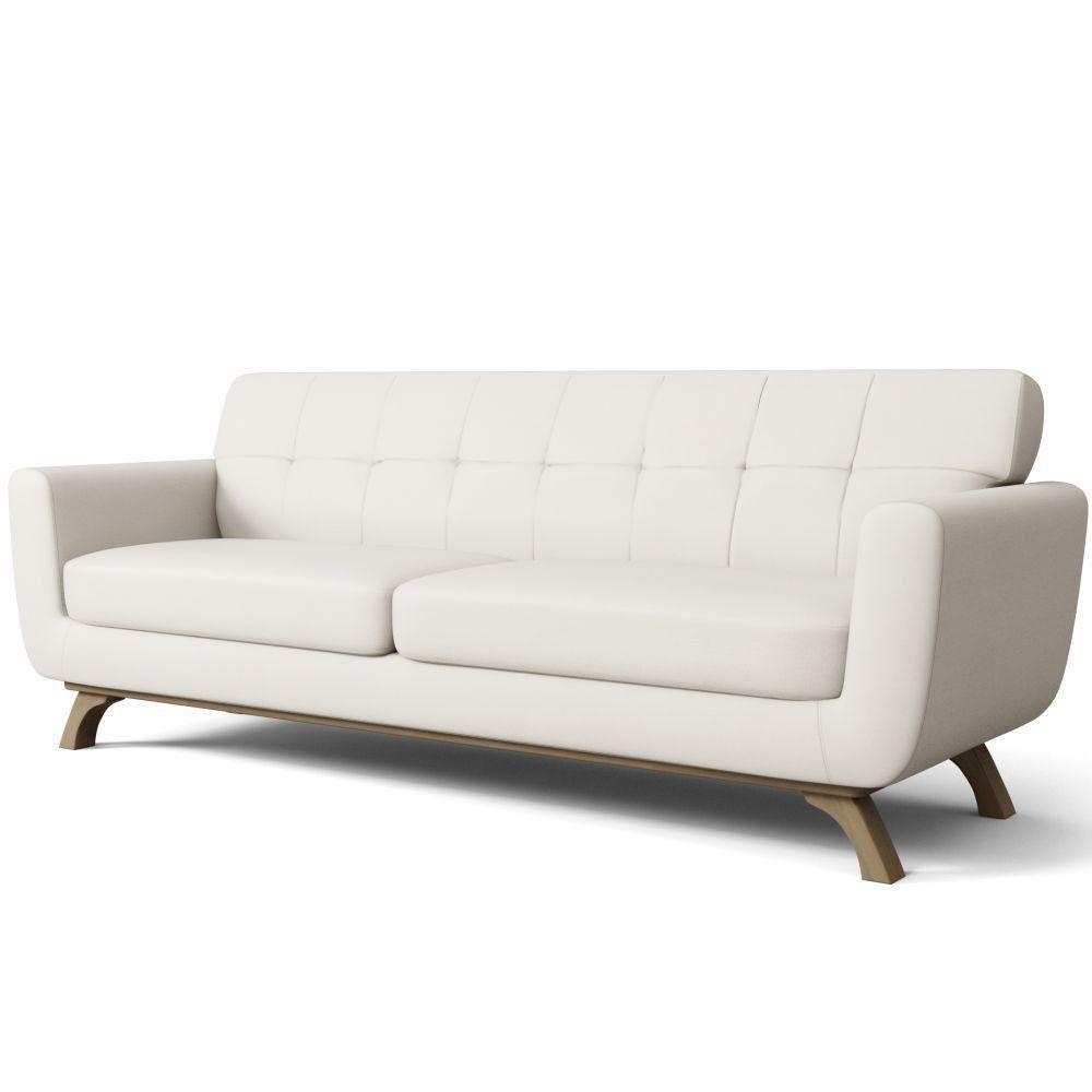 Sofá 3 Lugares Sala De Estar Loki 210 Cm Rústico G15 - Gran Belo - 1