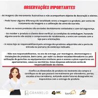 Sofá 3 Lugares Sala De Estar Loki 210 Cm Rústico G15 - Gran Belo - 3