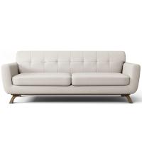 Sofá 3 Lugares Sala De Estar Loki Bipartido 230 Cm Rústico G15 - Gran Belo - 5