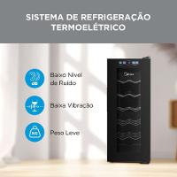 Adega Climatizada Midea 12 Garrafas MDRW066FGGGL3 - Bivolt - 5