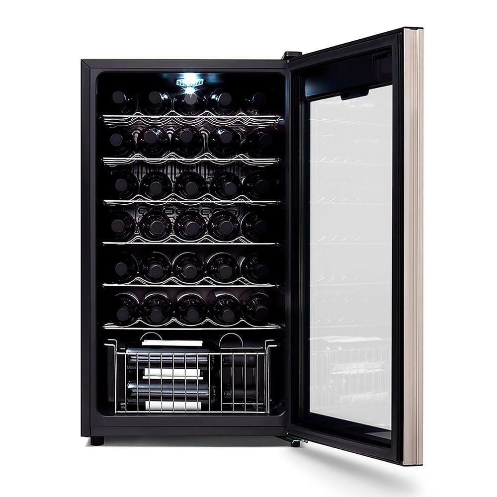 Adega Climatizada De Vinhos Midea 34 Garrafas WBB341 110V - 3