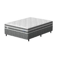 Conjunto Box Casal Mola Ensacada Prodormir Akira (138x188x46cm) - 1