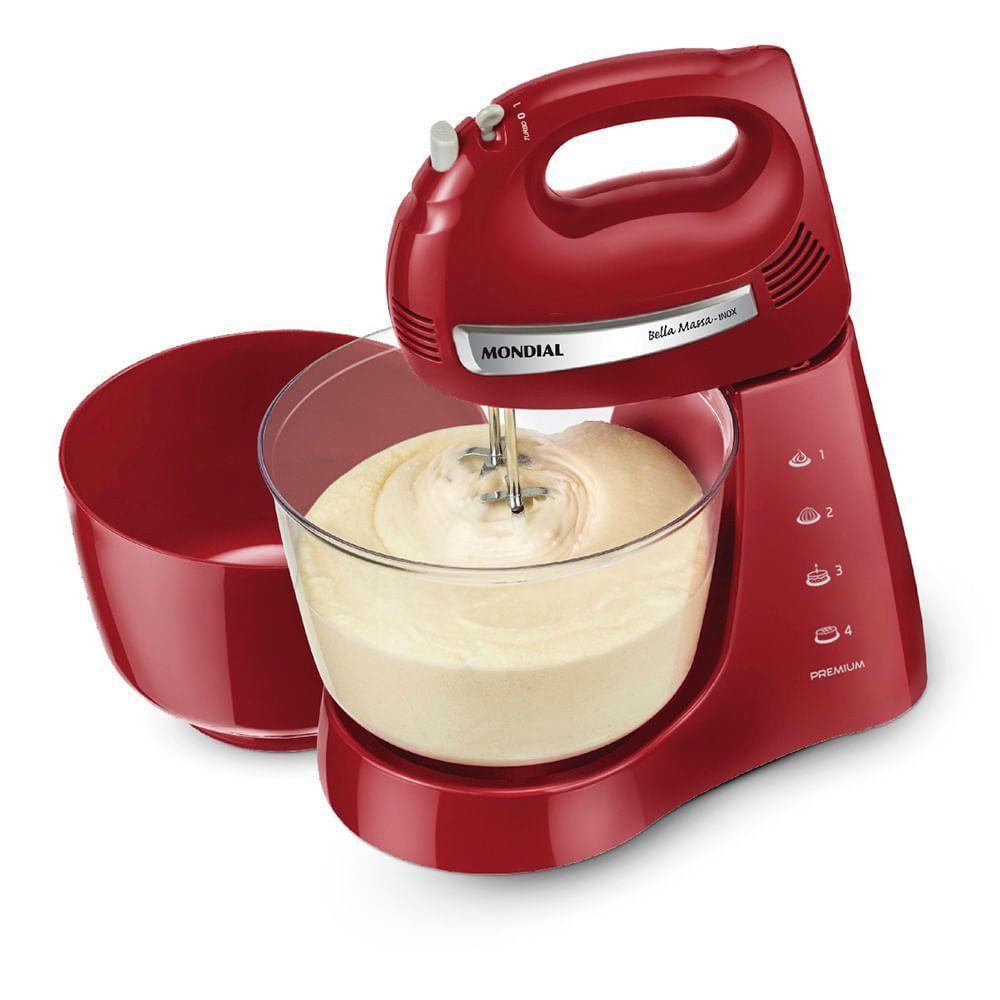 Batedeira Premium Bella Massa Mondial B-29 220v vermelho - 3