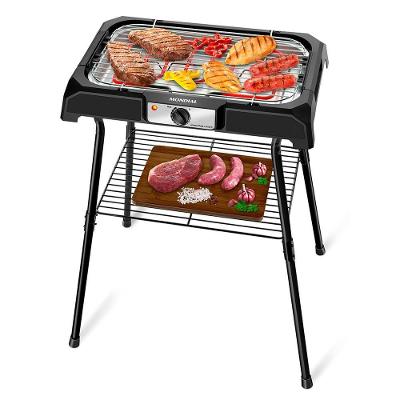 Churrasqueira Elétrica Mondial Grand Steak & Grill Ii Ch-06 2000W Preto 110V