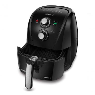 Fritadeira a Ar Air Fryer Mondial AFN-40-FB 4L 1500W Preto 110V