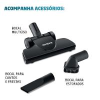 Aspirador De Pó Mondial Turbo Premium Ap-31 Aspirador Po-127v-preto/laranja