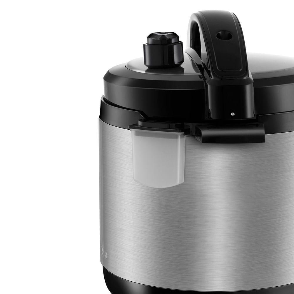 Panela De Pressão Elétrica Mondial Pratic Cook 3l Premium I Pe-47-3l-i Panela Elétrica De Pressão-220v-preto/inox - 3