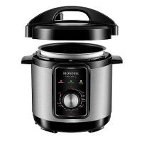 Panela De Pressão Elétrica Mondial Pratic Cook 3l Premium I Pe-47-3l-i Panela Elétrica De Pressão-220v-preto/inox