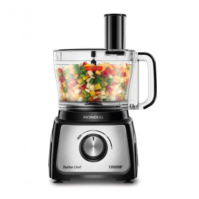 Multiprocessador Mondial MPN-01-B 5 em 1 2 Velocidades 1000W Preto 220V