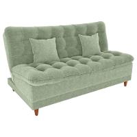 Sofa Cama 2 Lugares 185 Cm Duda Tecido Boucle F494 Oliva Milani Store Oliva - 1