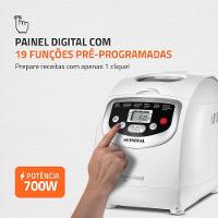 Panificadora Automática Mondial Master Bread Branco NPF-54 127V