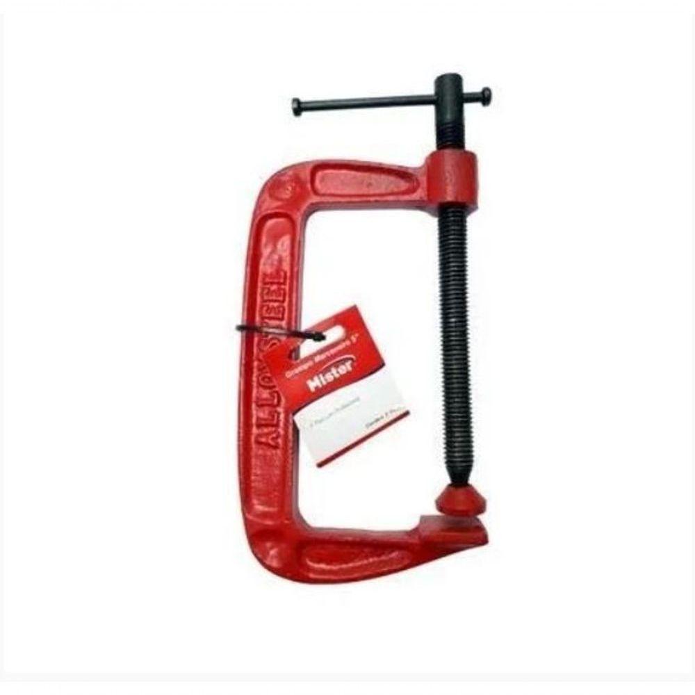 Grampo Marceneiro Sargento Tipo C 3 Vermelho - 1