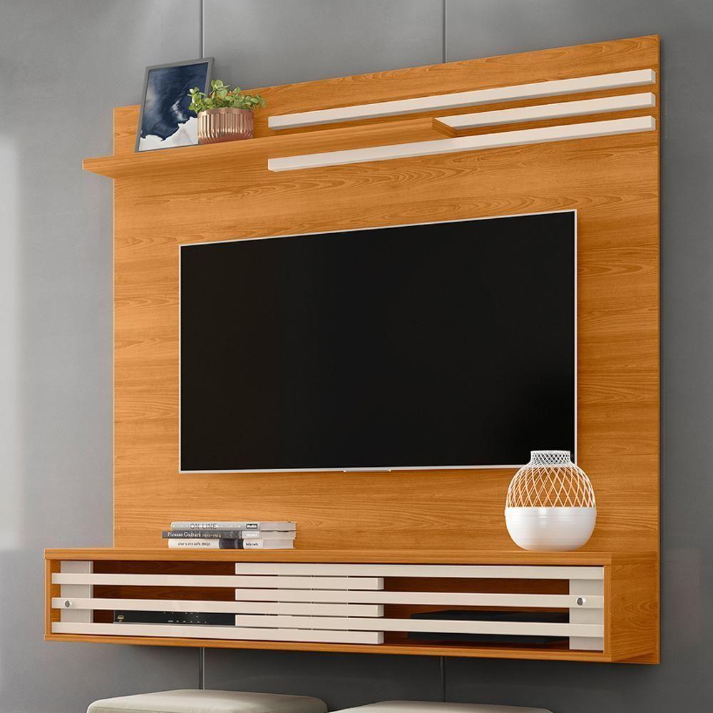 Painel Suspenso Tv 55 Pol 136 Cm Sublime Cinamomo Off White Madetec Cinamomo Off White - 6