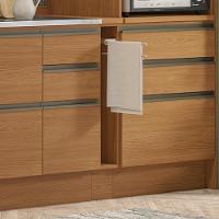 Balcao Nicho Toalheiro Com Tampo 15 Cm Maxxi G740 Canela Kappesberg Canela - 3