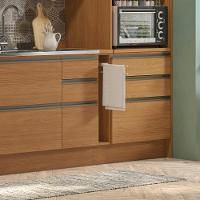 Balcao Nicho Toalheiro Com Tampo 15 Cm Maxxi G740 Canela Kappesberg Canela - 7