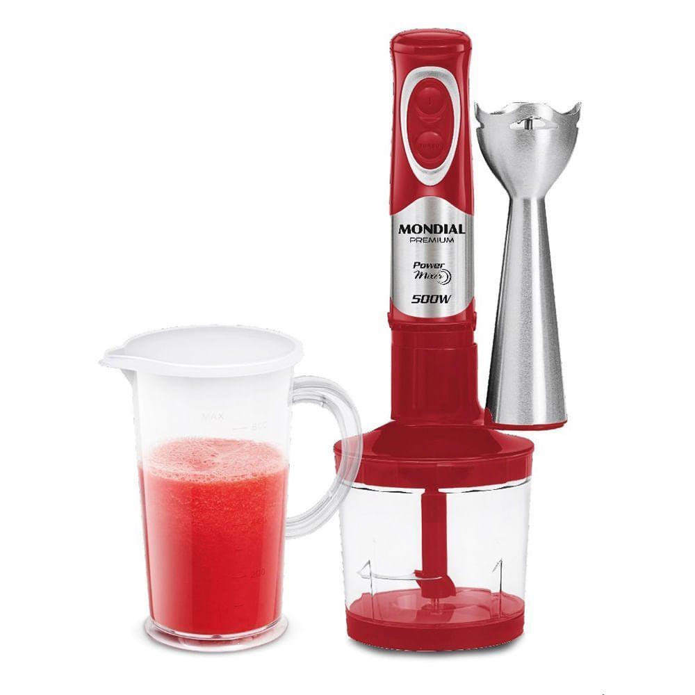 Mixer Mondial Power Premium M-10 Mixer-220v-vermelho/inox - 5