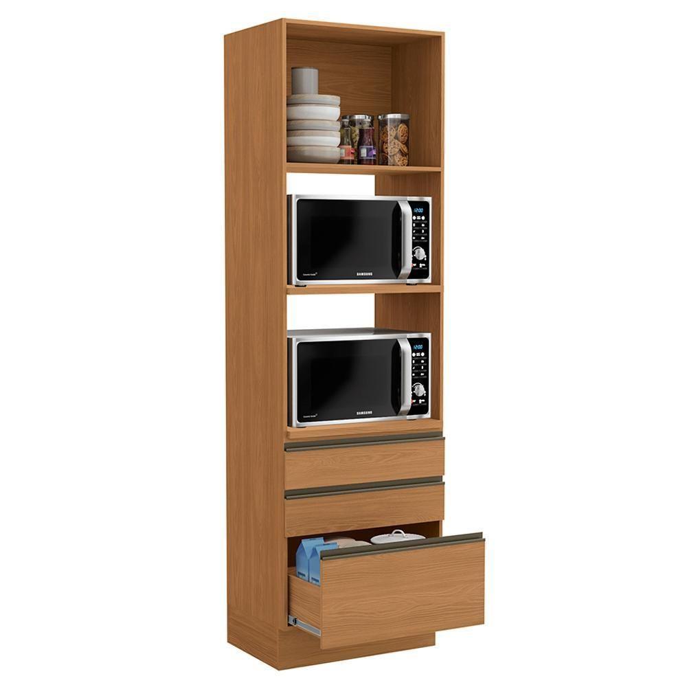 Torre Quente 2 Fornos 240x70 Cm 2p 3g Mdp Maxxi G750 Canela Kappesberg Canela - 6