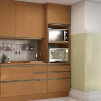 Torre Quente 2 Fornos 240x70 Cm 2p 3g Mdp Maxxi G750 Canela Kappesberg Canela - 2