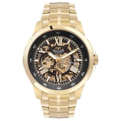 Relógio Technos Masculino Automático Dourado - G3265an/1p G3265an/1p