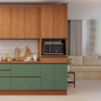 Torre Quente 240x70 Cm 4p 1g Mdp Maxxi G751 Canela Verde Kappesberg Canela Verde - 7