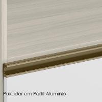 Armario Aereo Balcao Forno 80cm Mdf Kali Bianco Toq Branco Uv Nicioli - 2