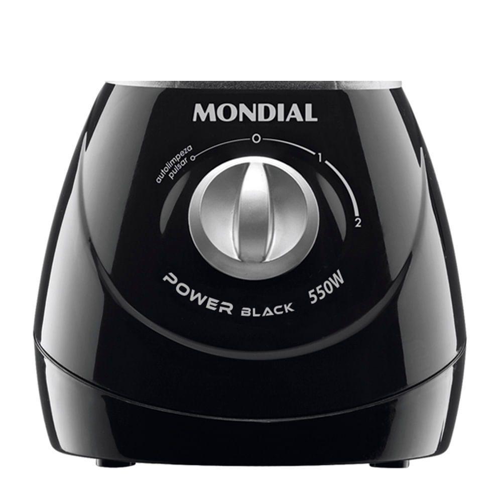 Liquidificador Power 2 Black L-28 127v/60hz Power 2 Black - 3