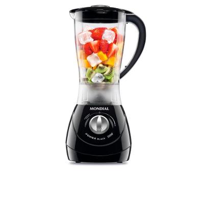 Liquidificador Mondial L-28 Power 2 Black 500W 1,9L com Pulsar 2 Velocidades Preto 110V