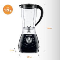 Liquidificador Power 2 Black L-28 127v/60hz Power 2 Black - 7
