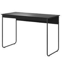 Mesa De Estudos Escrivaninha Home Office Industrial Criare Quarto Escritório Bancada Simples Preto - 2